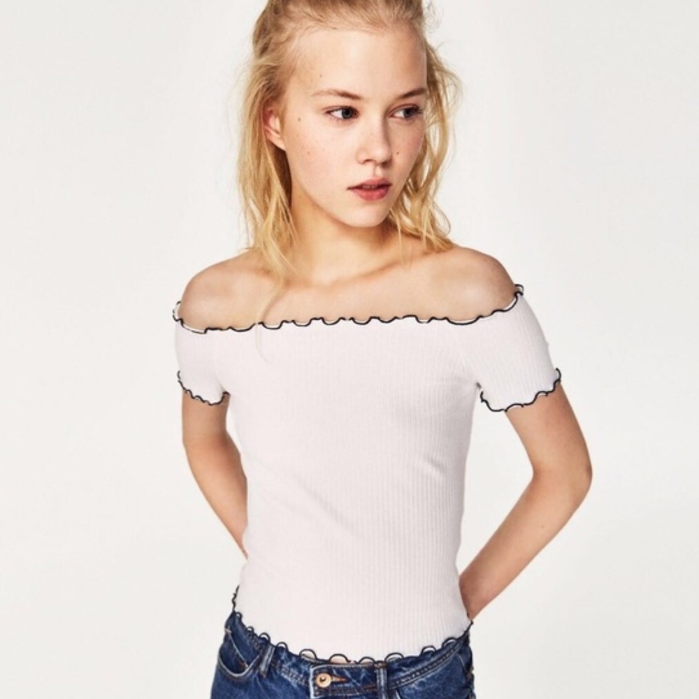off the shoulder top